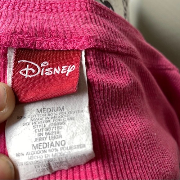 Disney Graphic Tee Tinker Bell Pink Long Sleeve * - Picture 3 of 6